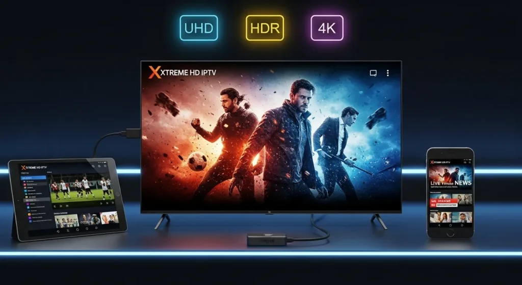 Extensive Channel Lineup and On-Demand Content Available with Xtreme HD IPTV